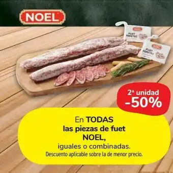 Carrefour Market En todas las piezas de fuet noel oferta