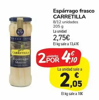 Carrefour Market Espárrago frasco carretilla oferta
