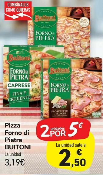 Carrefour Market Pizza forno di pietra buitoni oferta