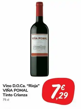 Carrefour Market Vino d.o.ca. “rioja” viña pomal tinto crianza oferta