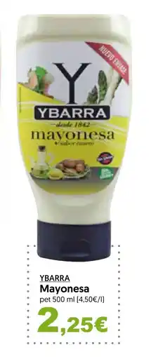 Hiper Usera YBARRA Mayonesa oferta