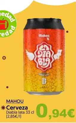 Hiper Usera MAHOU Cerveza oferta