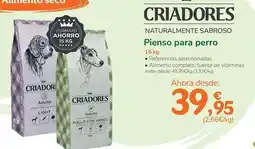 TiendAnimal Criadores - pienso para perro oferta