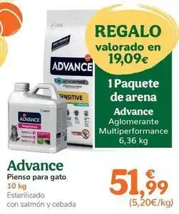 TiendAnimal Advance - pienso para gato oferta