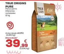 Kiwoko True origins - pure pienso perro oferta