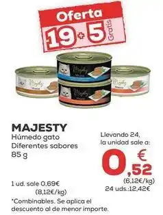 Kiwoko Majesty - húmedo gato oferta