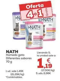 Kiwoko Nath - húmedo gato oferta