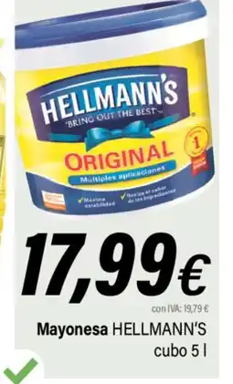 Cash Ifa Mayonesa HELLMANN'S oferta