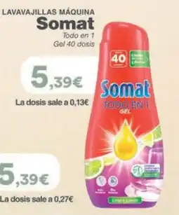 SPAR Fragadis LAVAVAJILLAS MÁQUINA Somat oferta