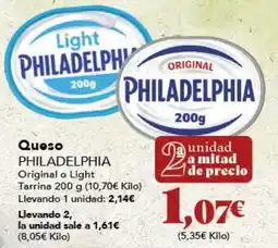 Gadis Queso PHILADELPHIA oferta