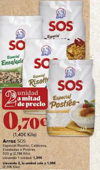 Gadis Arroz SOS oferta