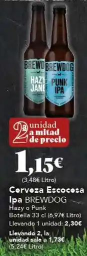 Gadis Cerveza Escocesa Ipa BREWDOG oferta