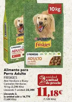 Gadis Alimento para Porro Adulto FRISKIES oferta