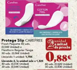 Gadis Protege Slip CAREFREE oferta