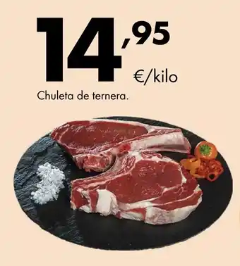 Supermercados Lupa Chuleta de ternera. oferta