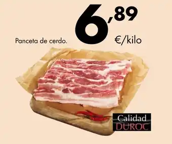 Supermercados Lupa Panceta de cerdo. oferta