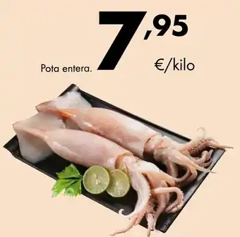 Supermercados Lupa Pota entera. oferta