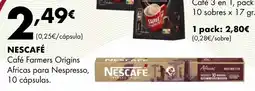 Supermercados Lupa NESCAFÉ oferta