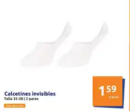 Action Calcetines invisibles oferta