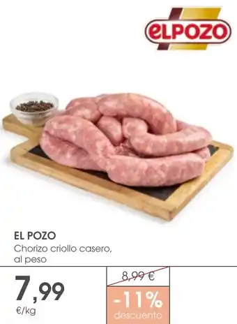 Supermercados Plaza EL POZO oferta