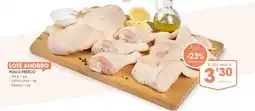 Supermercados Plaza LOTE AHORRO POLLO FRESCO oferta