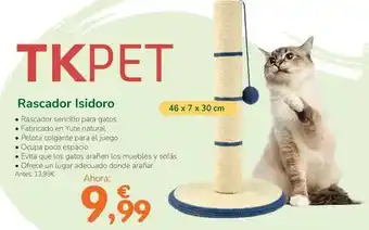 TiendAnimal Tk-pet - rascador isidoro oferta