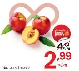 Eroski Nectarina 1 manto oferta