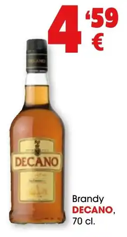 TOP Cash & Carry Brandy DECANO, 70 cl. oferta