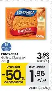 Eroski Fontaneda - galleta digestive oferta