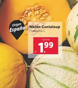 Lidl Melón Cantaloup oferta