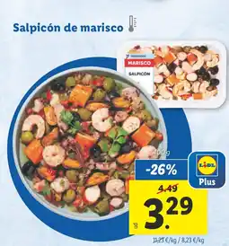 Lidl Salpicón de marisco oferta