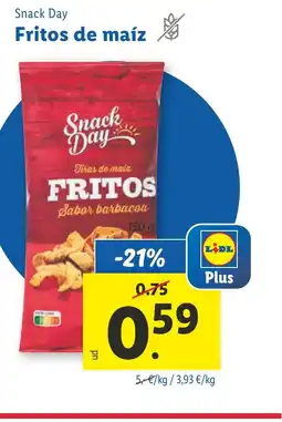 Lidl Snack Day Fritos de maíz oferta