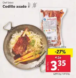 Lidl Chef Select Codillo asado oferta