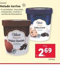 Lidl Gelatelli Helado tarrina oferta