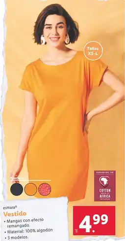 Lidl esmaraⓇ Vestido oferta