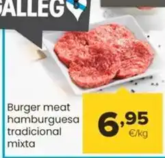 Autoservicios Familia Burger meat hamburguesa tradicional mixta oferta