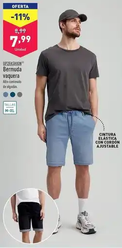 ALDI Up2fashion - bermuda vaquera oferta