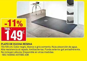 Bricoking Plato De Ducha Resina oferta