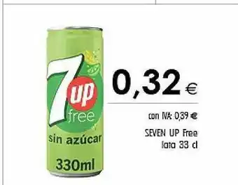 Cash Ifa Seven Up Free 33cl oferta