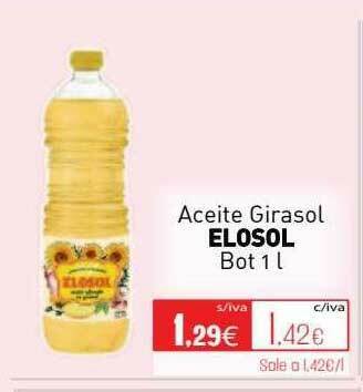 Cuevas Cash Aceite Girasol Elosol oferta