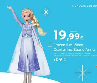 ToysRus Frozen Ii Muñeca Cantarina Elsa O Anna oferta