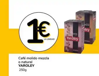 Supeco Café Molido Mezcla O Natural Yaroley 250g oferta