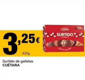 Supeco Surtido De Galletas Cuétara 420g oferta