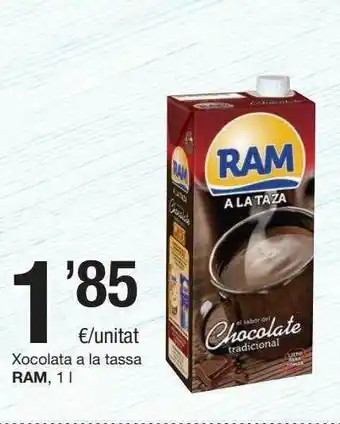 SPAR Fragadis Xocolata A La Tassa Ram 11 oferta