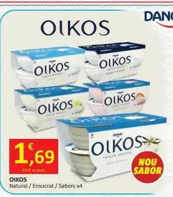 SPAR Fragadis Oikos Natural Ensucrat Saborsx4 oferta