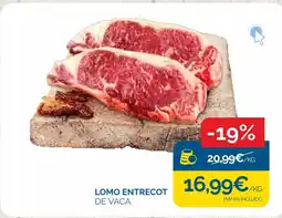 Cash Ecofamilia LOMO ENTRECOT DE VACA oferta