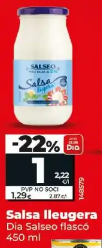 Dia Salsa lleugera oferta