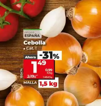 Maxi Dia Cebolla oferta