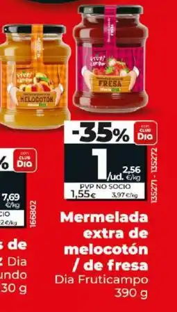 Maxi Dia Mermelada extra de melocotón / de fresa oferta