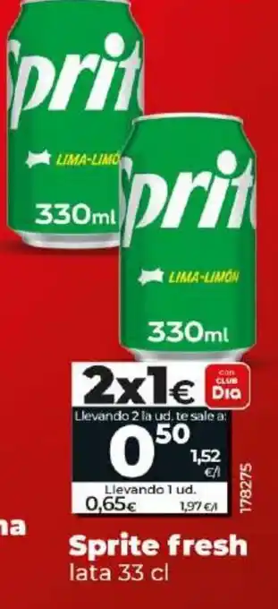 Maxi Dia Sprite fresh oferta